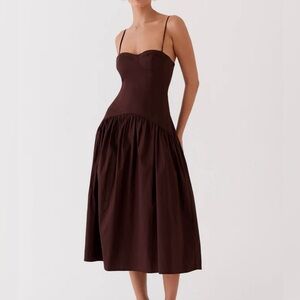 Peppermayo Yvette Corset Midi Dress